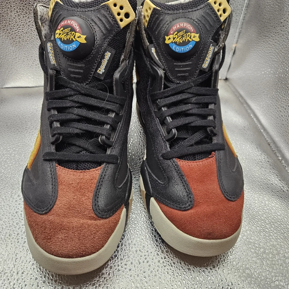 Reebok Multi Colored Shaq Attack Street Fighter Champion Edition Men's Size 7